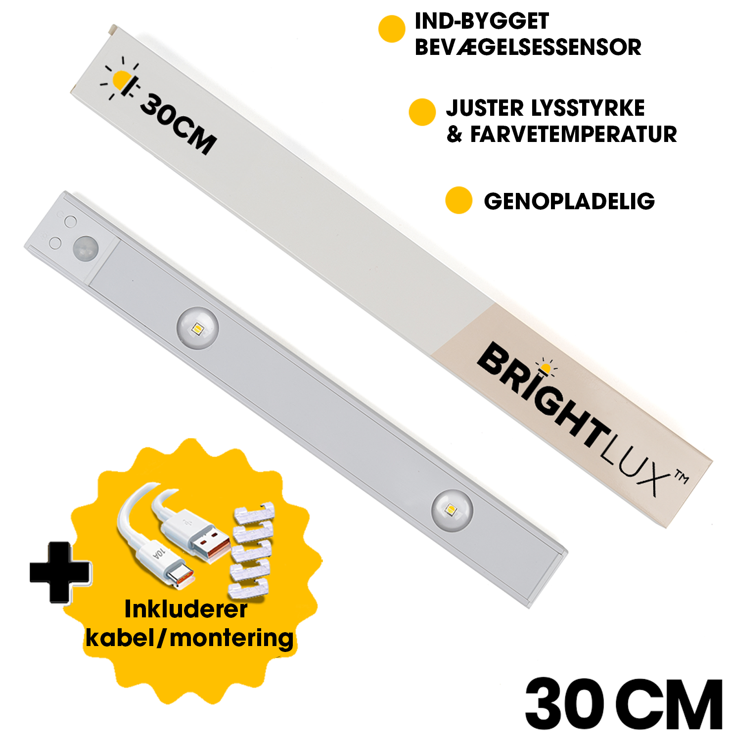 BrightLux™ – Langaton LED valaisin