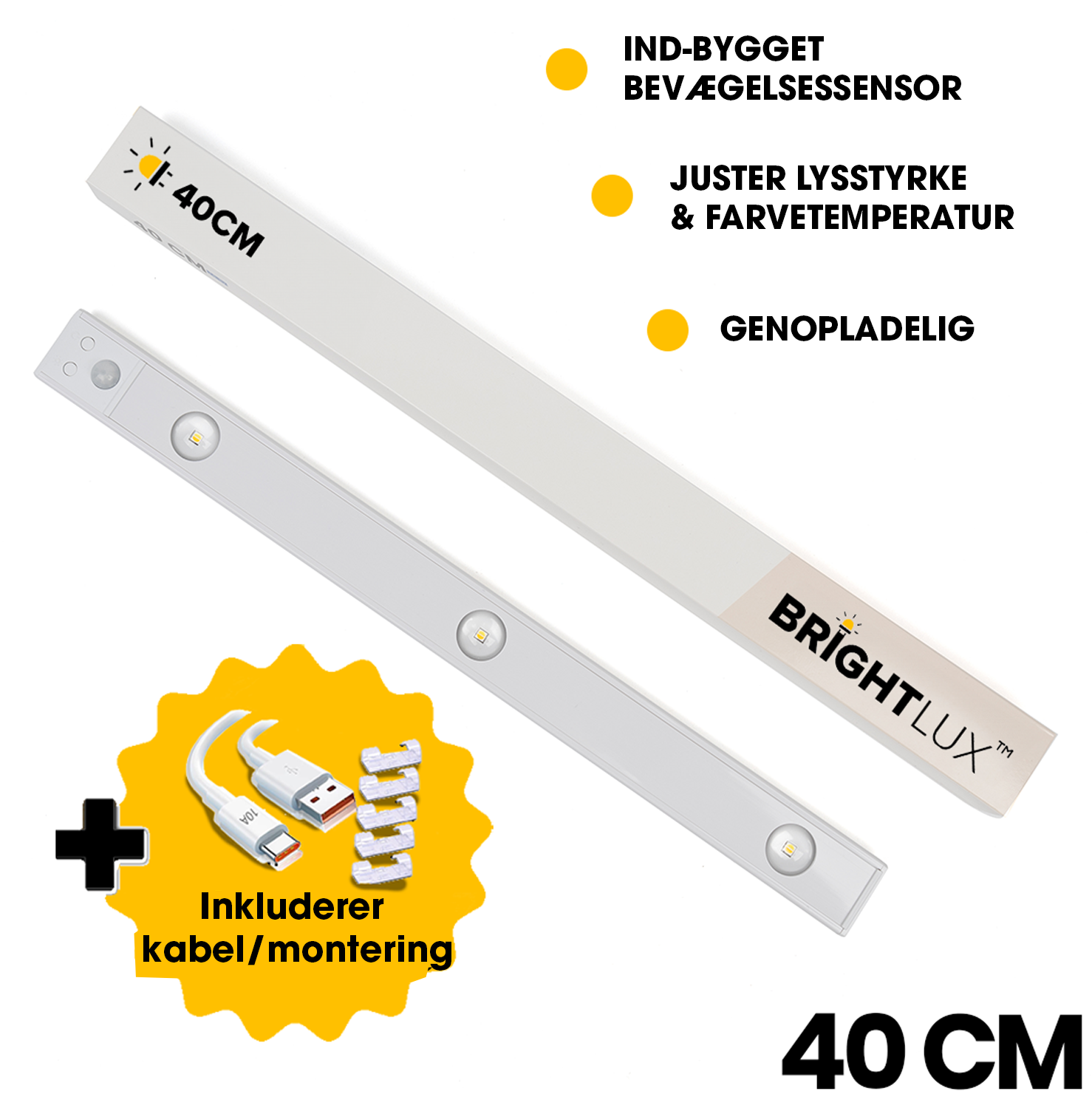 BrightLux™ – Langaton LED valaisin
