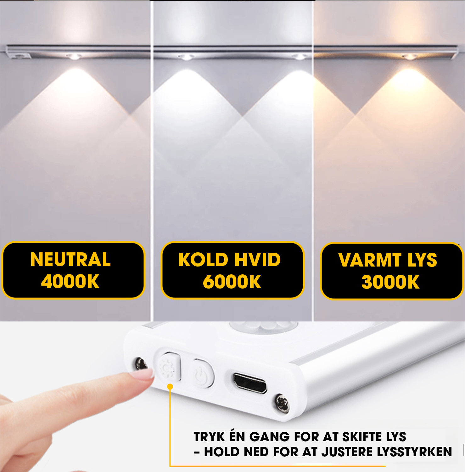 BrightLux™ – Langaton LED valaisin